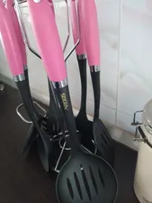 تجریه خرید سرویس 7 پارچه کفگیر و ملاقه عروس کد 74349