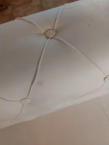 تجریه خرید مبل راحتی سه نفره شاهان دکور مدل چستر خط دار کد 1033