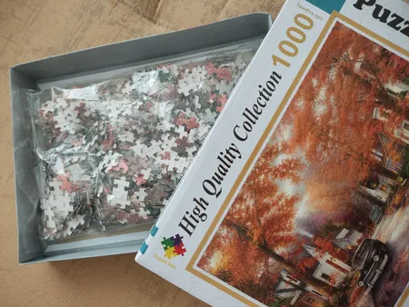 پازل 1000 تکه پازل ایران طرح پاییز