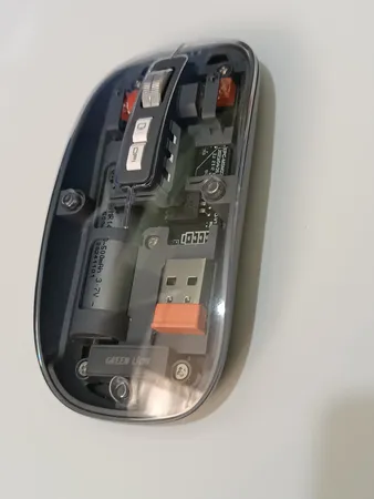 ماوس بی سیم گرین لاین مدل Transparent Mouse 2