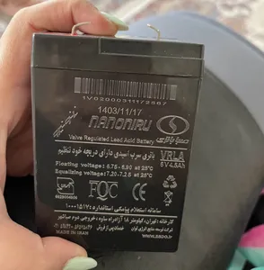 تجریه خرید باتری یو پی اس 6 ولت 4.5 آمپر صبا باتری مدل SB