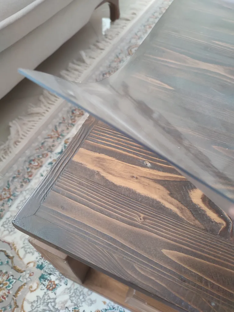 رومیزی مدل طلقی آرگو یخی ضخیم کد A120-T230