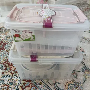 تجریه خرید سبد پیک نیک 55 پارچه ونوس پلاستیک مدل N119