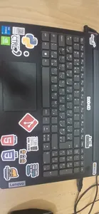 تجریه خرید استیکر لپ تاپ طرح برنامه نویسی کد 1 مجموعه ۳۰ عددی