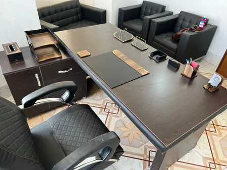 ست لوازم اداری رومیزی مدل آونگ دکو A707 مجموعه 10 عددی