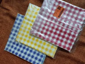 تجریه خرید دستمال نظافت مدل چهارخانه