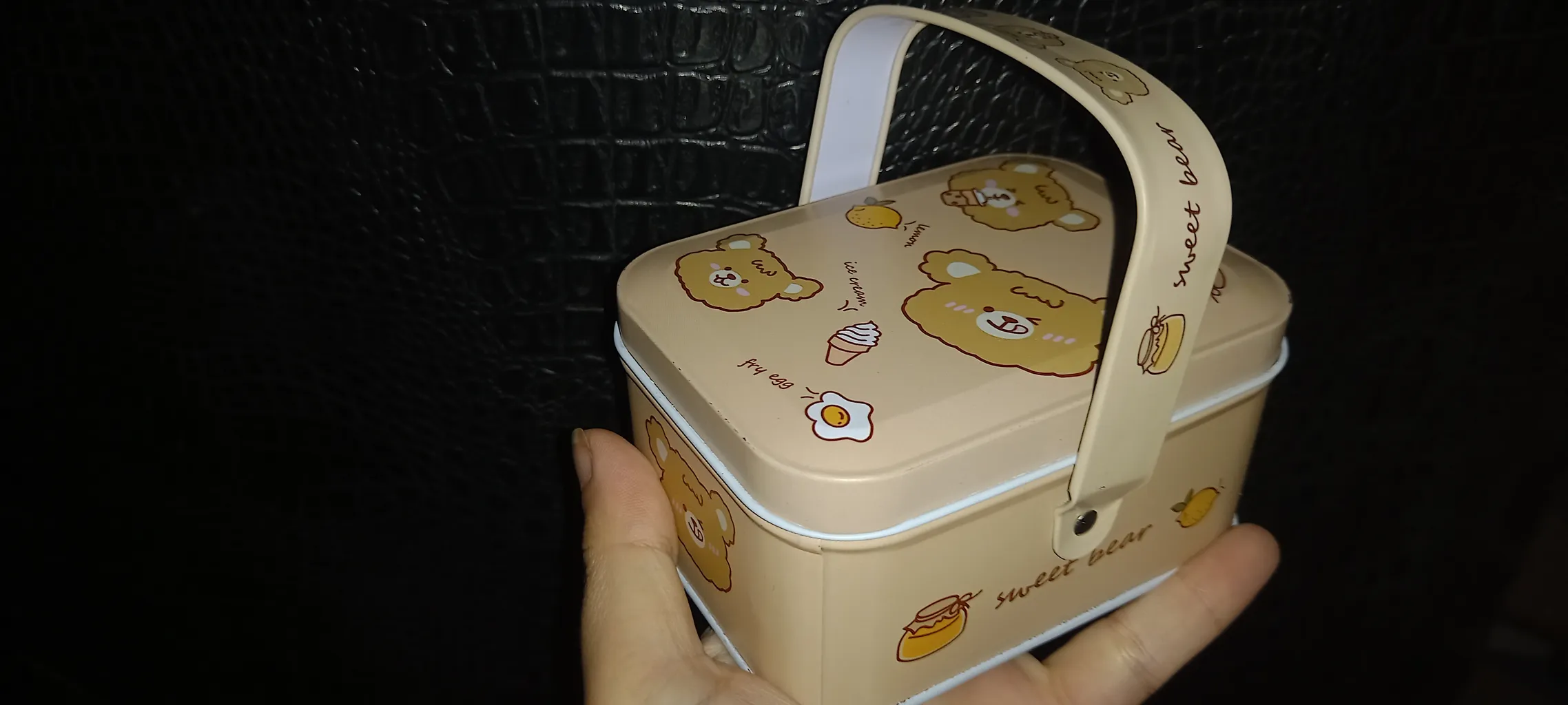 جعبه اسباب بازی کودک خط هنر مدل خرس کد 023