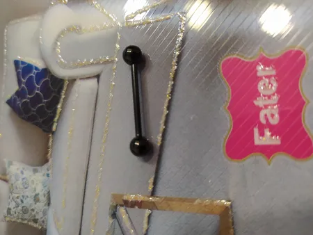 پیرسینگ لب زنانه پایتخت مدل PS873