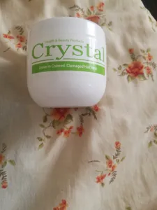 تجریه خرید ماسک مو کریستال مدل بدون آبکشی مناسب موهای خشک و آسیب دیده حجم 500 میلی لیتر