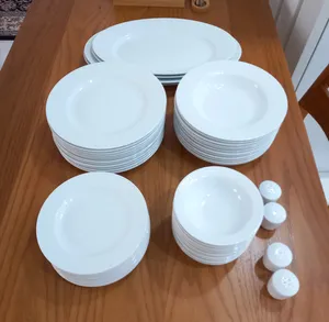 تجریه خرید سرویس غذاخوری 28 پارچه چینی زرین ایران سری رادیانس مدل سفید درجه یک