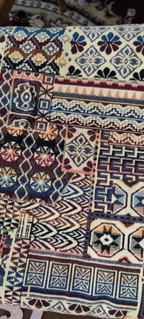 زیر سفره ای نرم بافت مدل ترکمن کد 07