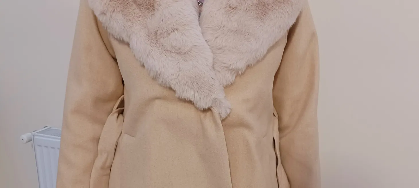 پالتو زنانه السانا مدل پرنسس کد 203423