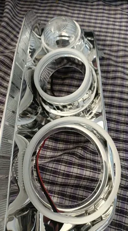 حلقه نئون مدل 03 مناسب برای پژو 405 SLX مجموعه چهار عددی