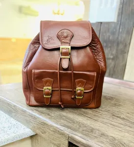 تجریه خرید کوله پشتی چرم طبیعی چرم بارز مدل DZ8