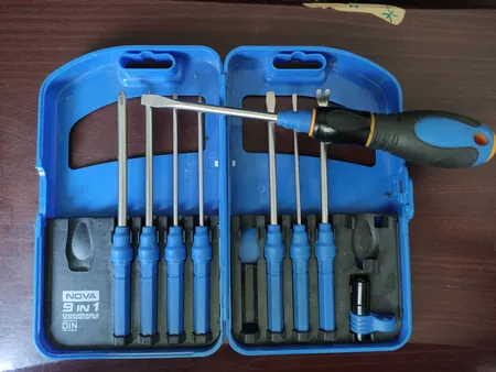 مجموعه 9 عددی پیچ گوشتی نووا مدل NTS 1341