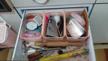 سبد نظم دهنده کابینت و یخچال مدل ALF-117 بسته 4عددی