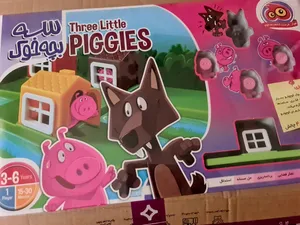 تجریه خرید بازی فکری هوکیا مدل سه بچه خوک