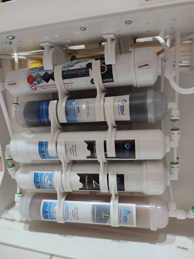دستگاه تصفیه آب اس اس وی مدل StarLine 2W X1000 به همراه شیر تصفیه آب و فیلتر تصفیه آب بسته 3 عددی
