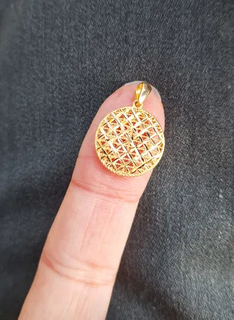 آویز گردنبند طلا 18 عیار زنانه مایا ماهک مدل MM1928 طرح تراش