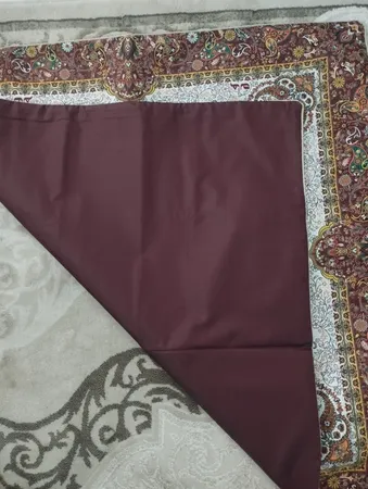 رومیزی ترمه نگین خاتم یزد طرح افشاری کد LMZR