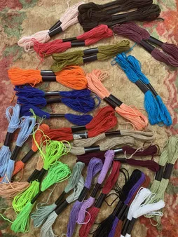 نخ کوبلن مدل AB15 مجموعه 48 عددی