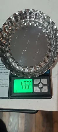 سینی مدل استیل لب کنگره 20