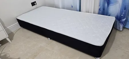 تخت خواب یک نفره آسایش کد 01 سایز 200 × 90 سانتی‌ متر