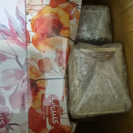 زعفران دم کن سنگی مدل قلم کاری کد SRP-687