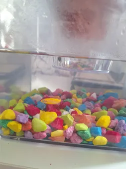 سنگ تزیینی مدل هفت رنگ وزن 400 گرم