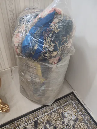 لحاف کرسی خانه سبز اسماعیلی مدل GL-Yalda سایز 400x400 سانتی متر