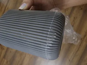 تجریه خرید ست سرویس بهداشتی 5 پارچه کنتراست مدل شیاردار کد RM740