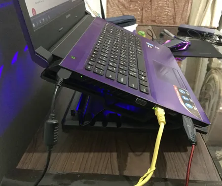 پایه خنک کننده  لپ تاپ یوکام مدل 638