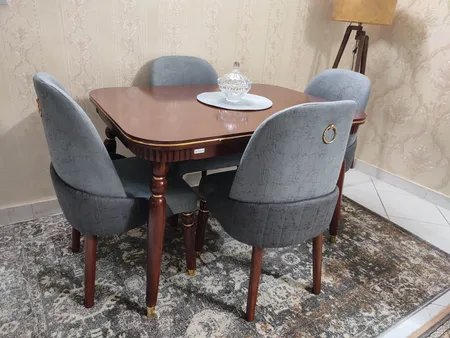 میز و صندلی ناهارخوری 4 نفره گالری چوب آشنایی مدل 867