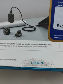 شارژر دیواری انکر مدل POWERPORT III 65W A2712