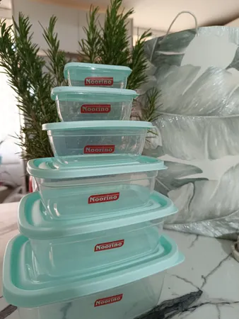 ظرف نگهدارنده غذا 12 پارچه نورینو مدل آیرینا