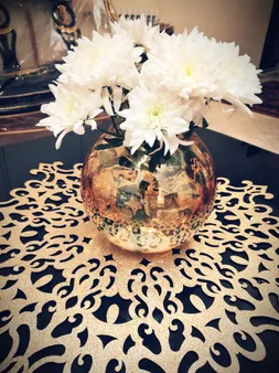 گلدان شیشه ای هومز مدل82040