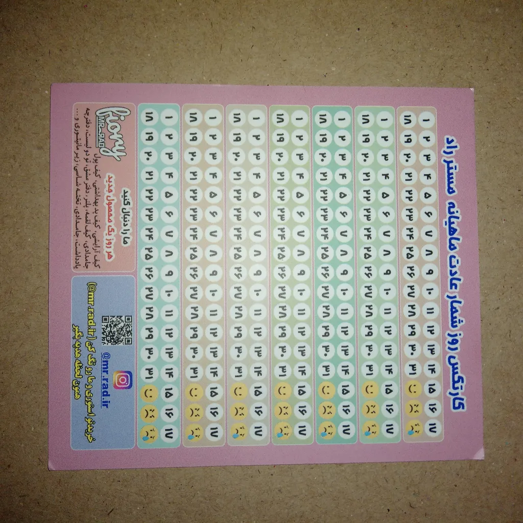 کیف پد بهداشتی فیوری طرح گارفیلد کد 2355