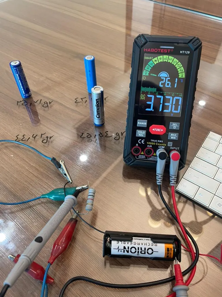 باتری لیتیوم یون اوریون کد 18650 ظرفیت 2200 میلی آمپر ساعت