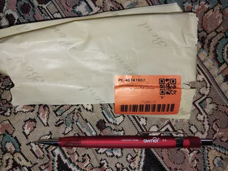 مداد نوکی اونر کد 115200 قطر نوشتاری 0.9 میلی متر