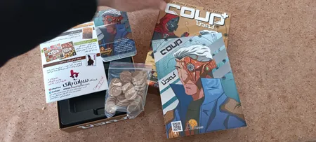 بازی فکری کودتا پلاس مدل coup plus