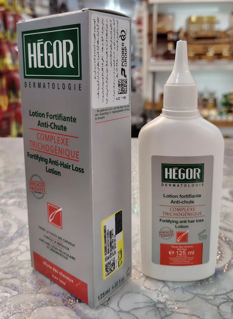 لوسیون تقویت کننده و ضد ریزش مو هگور مدل آنتی شوت حجم 125 میلی لیتر