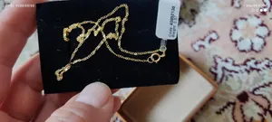 تجریه خرید زنجیر طلا 18 عیار زنانه ماهک مدل MM0353