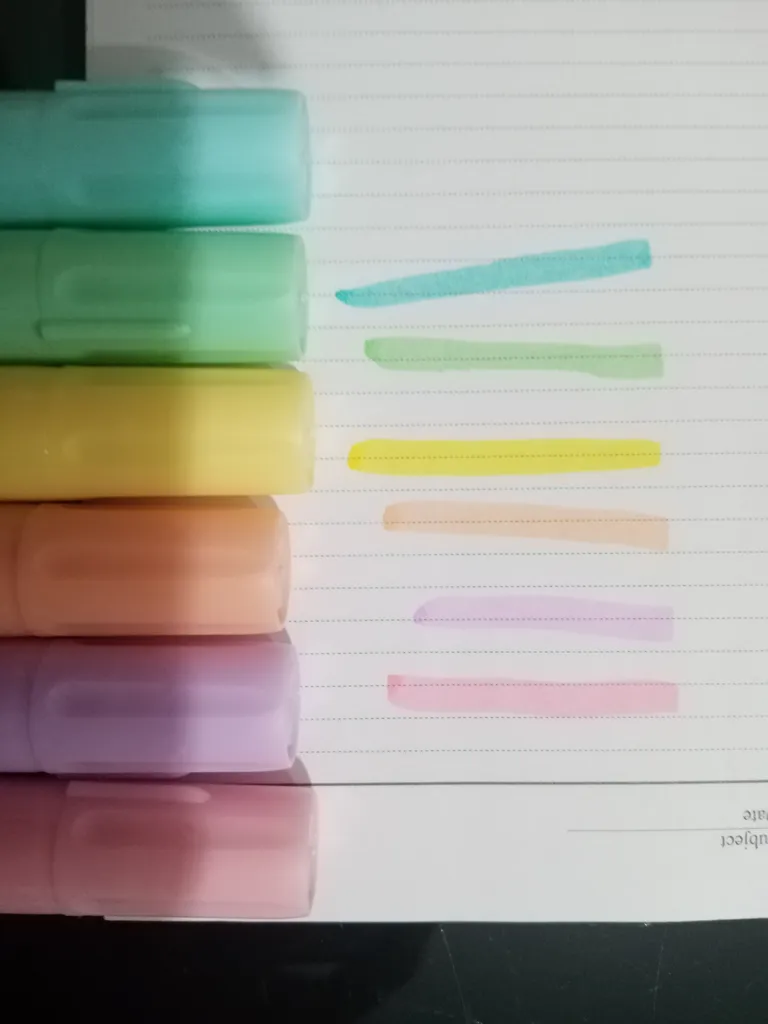 ماژیک علامت گذار هرون مدل پاستلی مجموعه 6 عددی