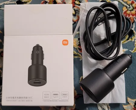 شارژر فندکی 100 وات شیائومی مدل CC07ZM 1A1C