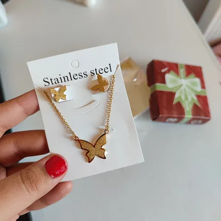 نیم ست سین گالری طرح پروانه سواچ sn203