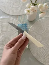 تجریه خرید کارد میوه‌خوری روک طرح کریستال بسته 6 عددی