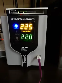 استابلایزر فاران مدل STB ظرفیت 1000 ولت آمپر