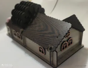 تجریه خرید زیر لیوانی و قندان ایرسا مدل کلبه چوبی