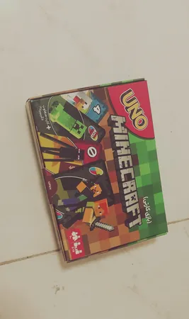 بازی فکری مدل اونو ماینکرفت uno mincraft