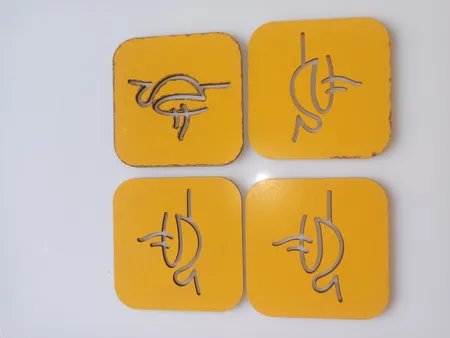 زیر لیوانی مدل U102